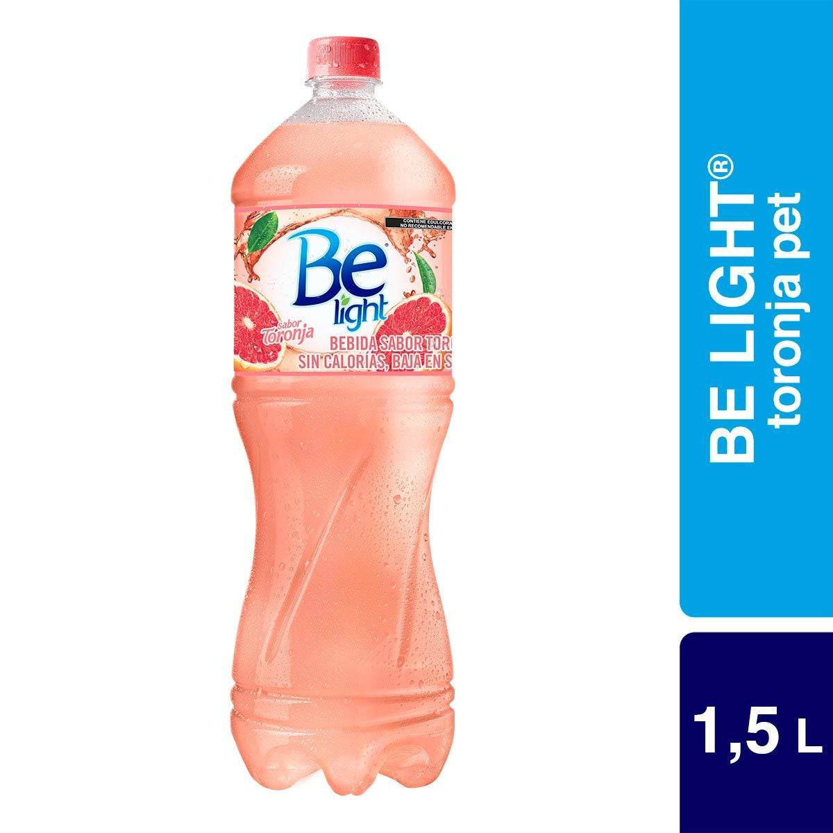 AGUA BE-LIGHT H2O TORONJA6/1.5LT