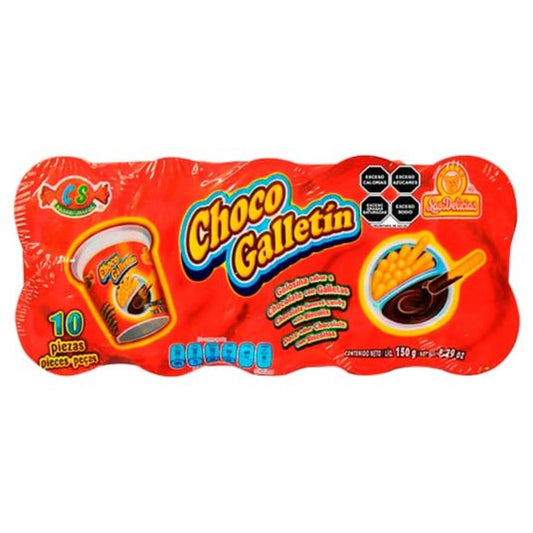 DL CHOC LAS DELICIAS GALLETIN20/10PZ