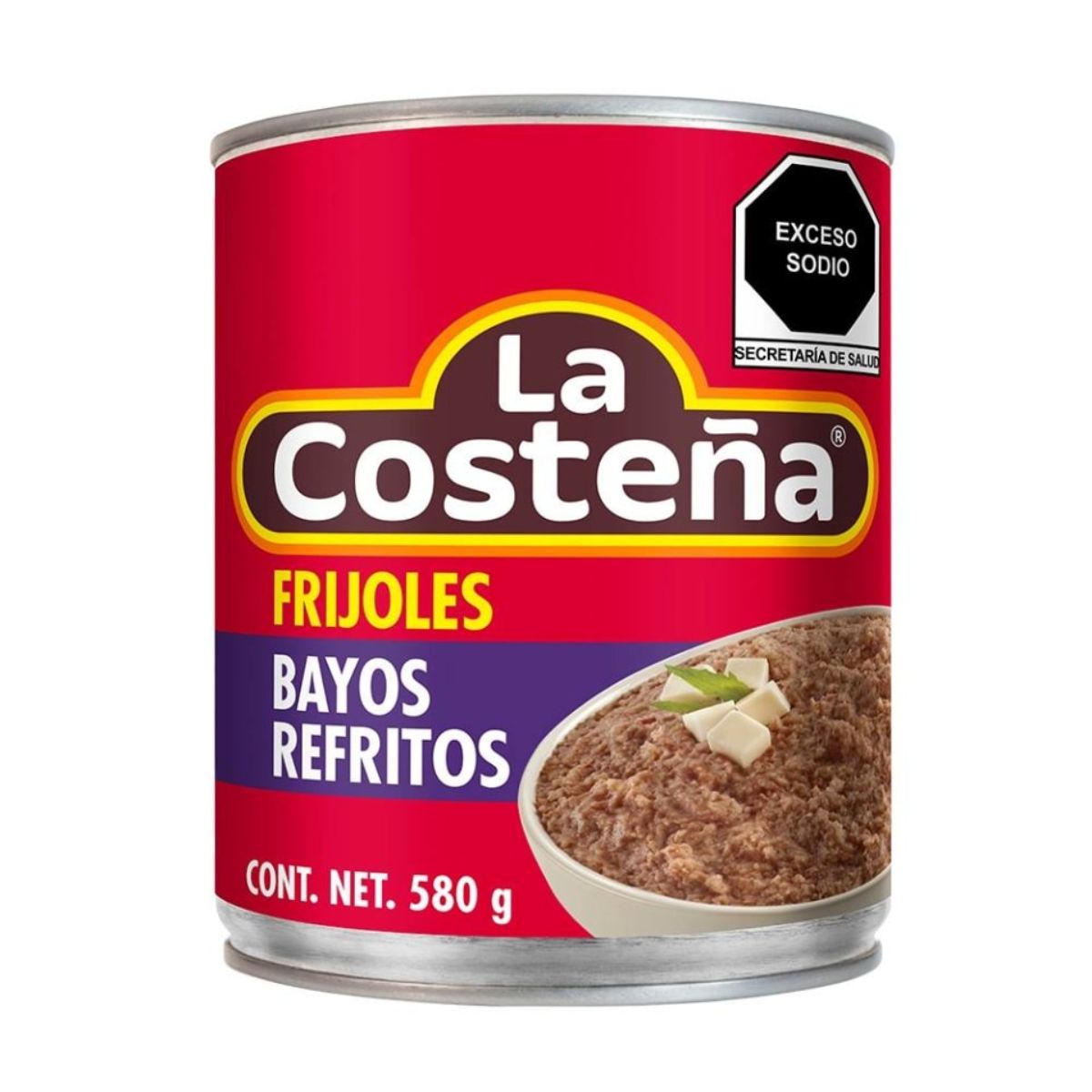 VEG FRI COSTEÑA BAYOS REFRITOS12/580GR