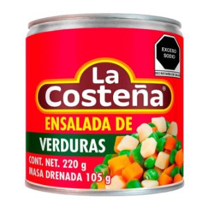 VEG ENS VERDURAS COSTEÑA 220GR