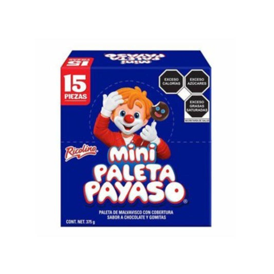 DL PAL CHOC RICOLINO PAYASO MINI15PZ