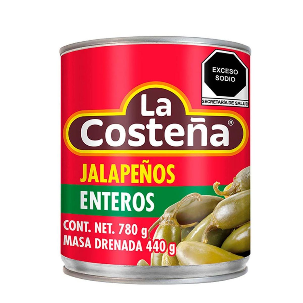 CH COSTEÑA JALAPEÑOS 780GR