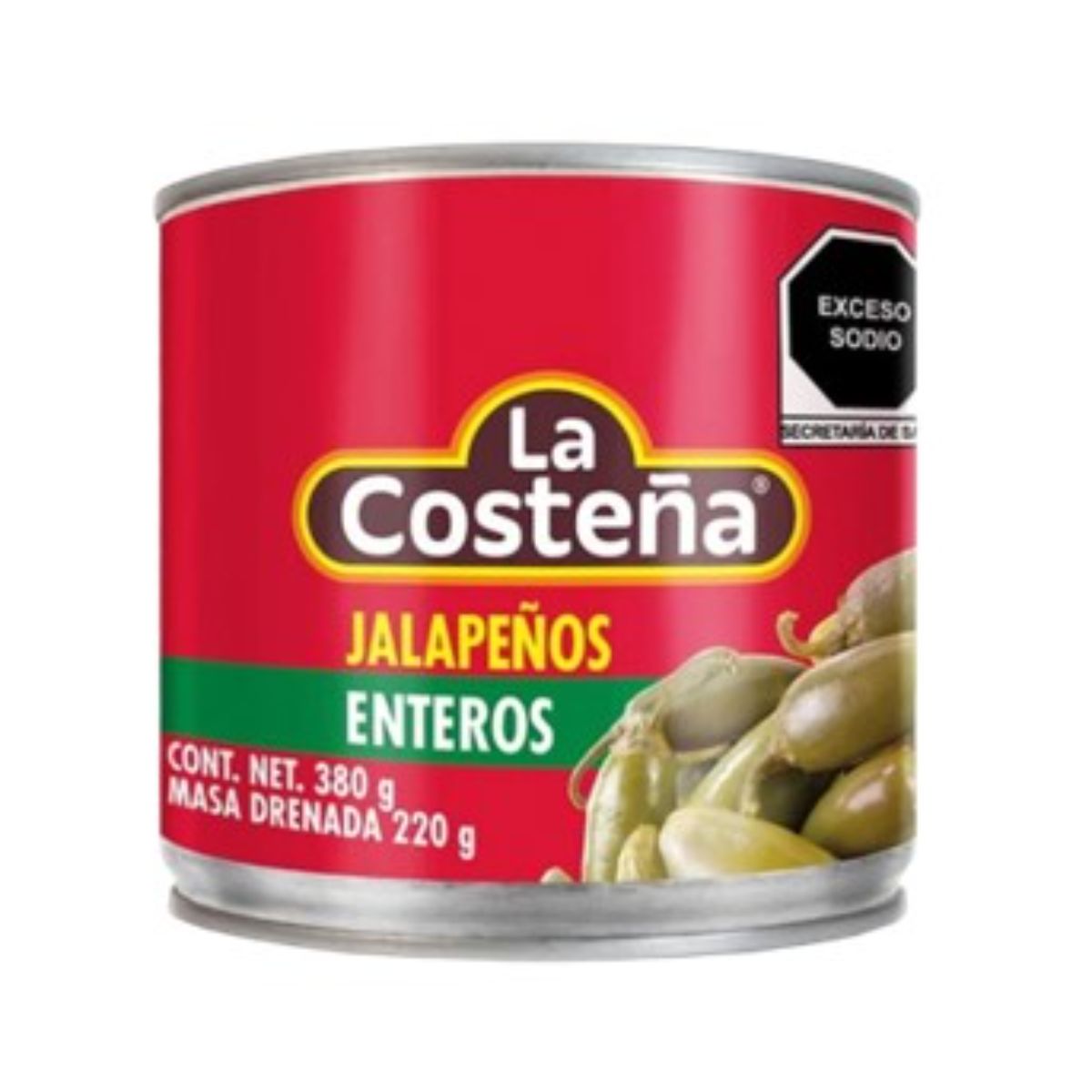 CH COSTEÑA JALAPEÑOS24/380GR