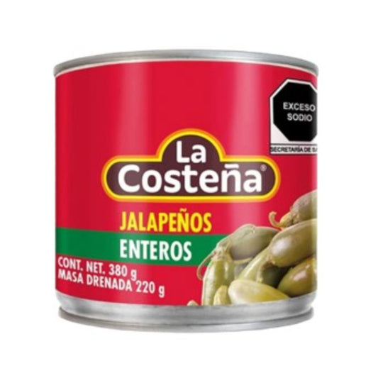 CH COSTEÑA JALAPEÑOS24/380GR