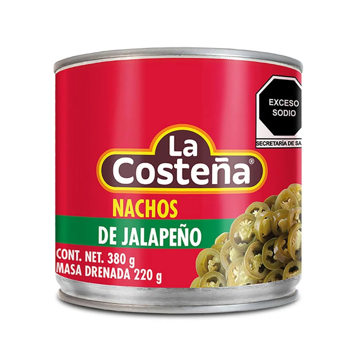 CH COSTEÑA JALAPEÑOS NACHOS380GR