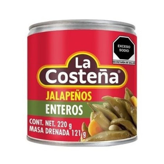 CH COSTEÑA JALAPEÑOS48/220GR