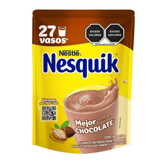 CP NESQUIK CHOCOLATE BOLSA24/357GR