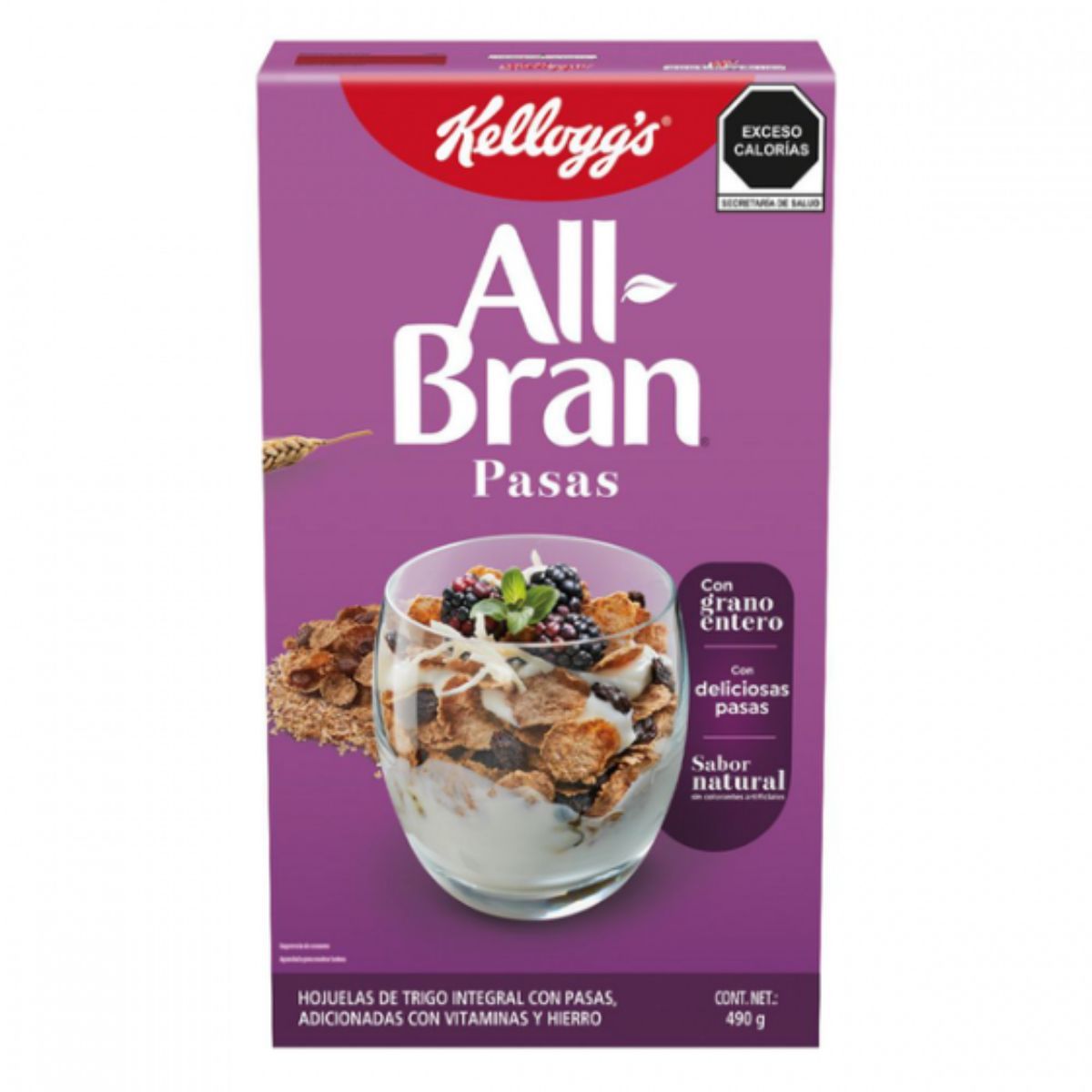 CER ALL BRAN PASAS21/490GR