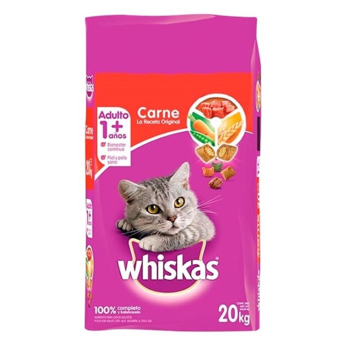 MASC WHISKAS RECETA ORIGINAL20KG