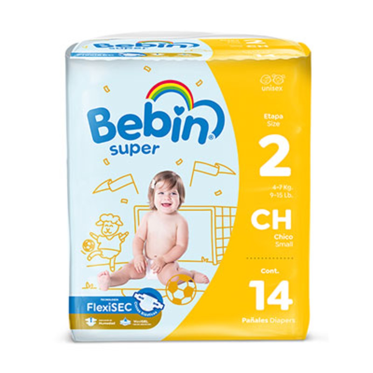 PÑ BEBIN SUPER CHICO6/14PZ