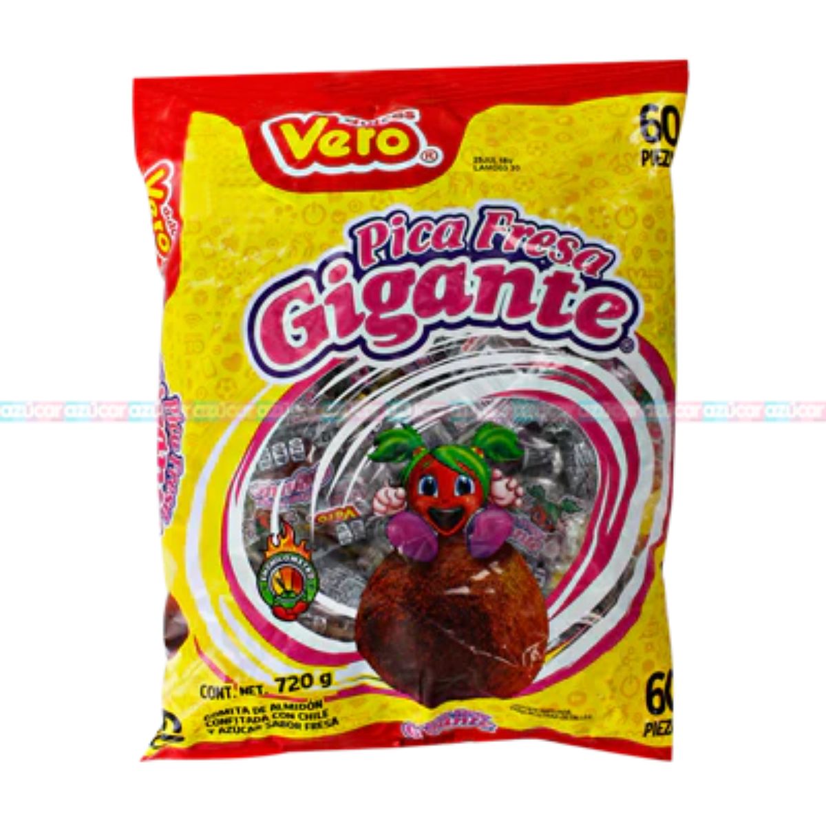 DL GOM VERO PICA FRESA GIGANTE60PZ