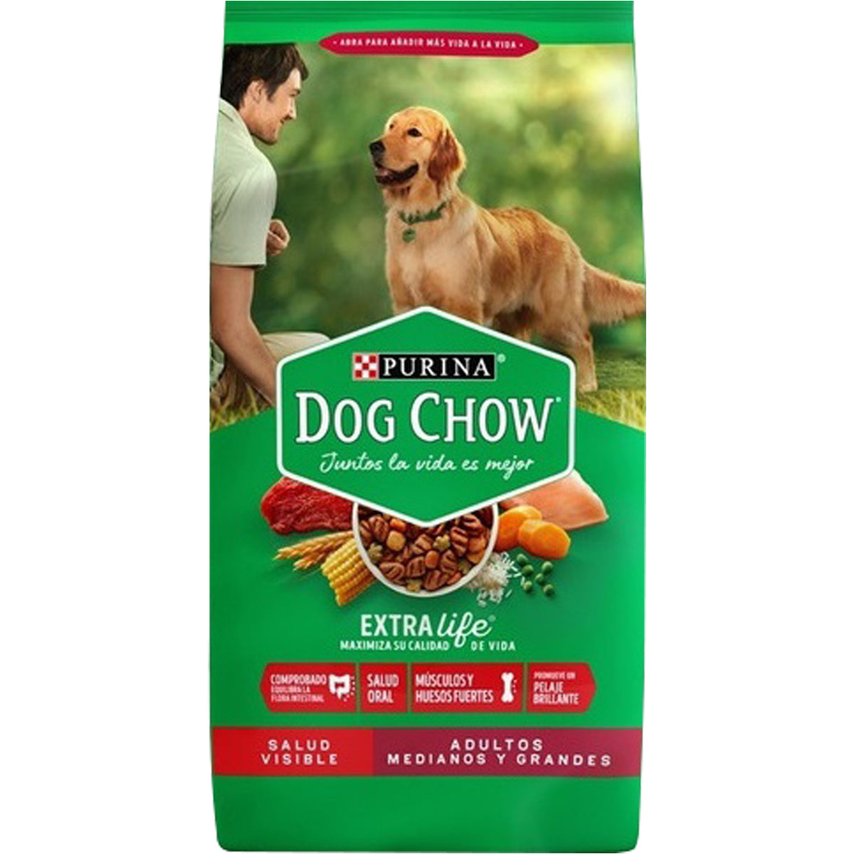 MASC DOG CHOW ADULTO RAZAS MED/GRAN 25KG