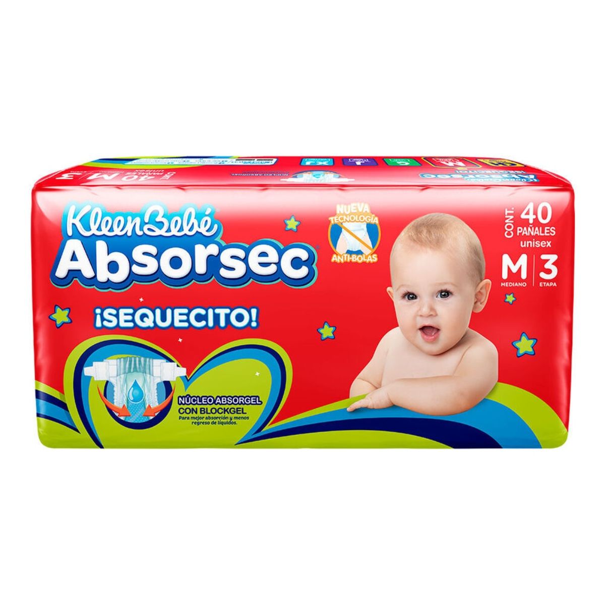 PÑ ABSORSEC MEDIANO 4/40PZ