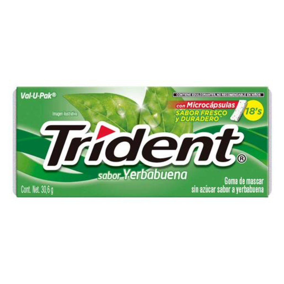 DL CHIC TRIDENT VP 18S YERBABUENA 12PZ