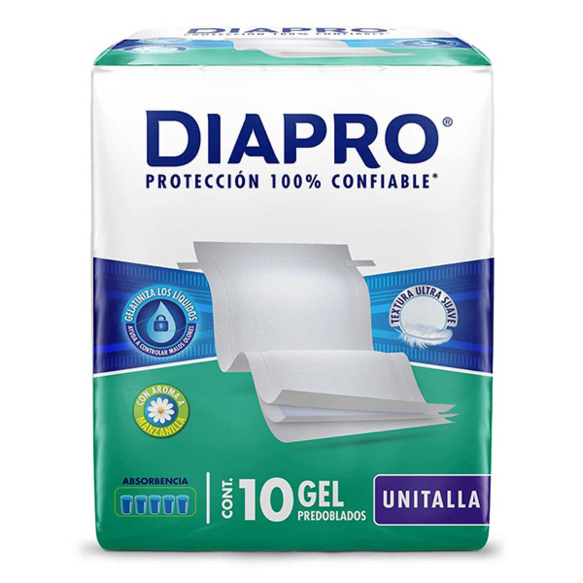 PÑ DIAPRO GEL 8/10PZ