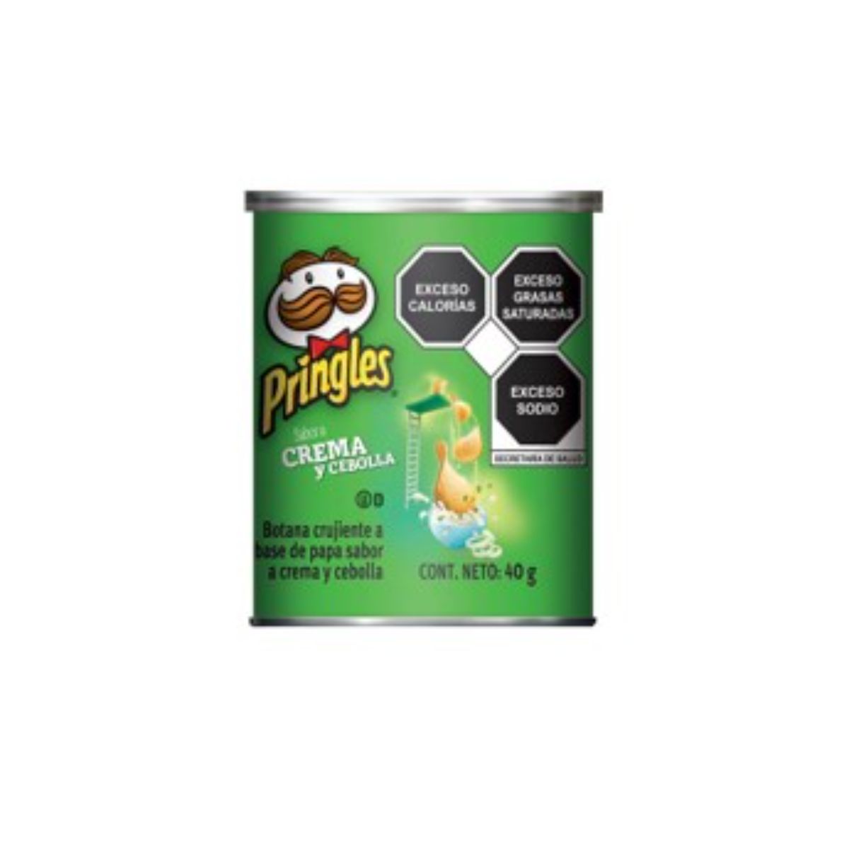 BT PRINGLES PAPAS CREMA&CEBOLLA12/40GR