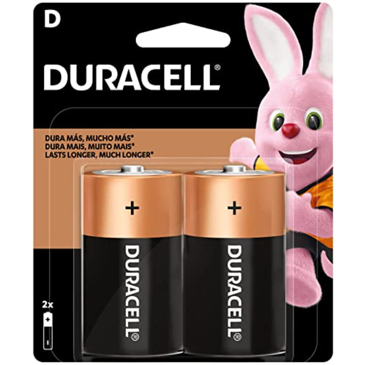 PL DURACELL D6/2PZ