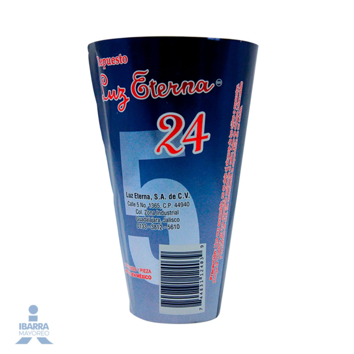 VEL LUZ ETERNA CONO REPUESTO #2440PZ