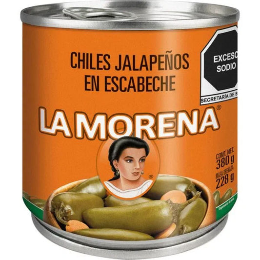 CH LA MORENA JALAPEÑO ESCABECHE 24/380GR