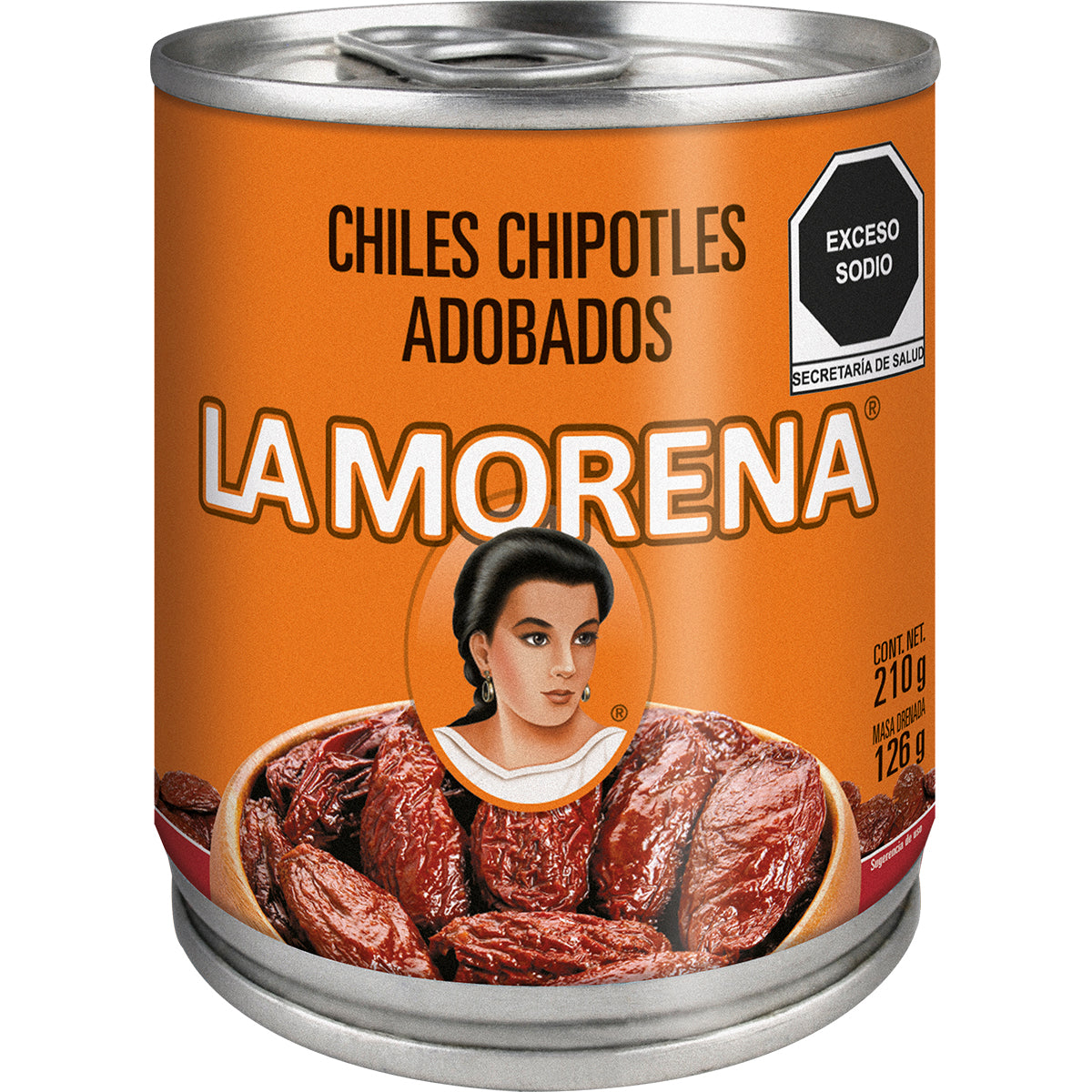 CH LA MORENA CHIPOTLE ADOBADO 24/210GR