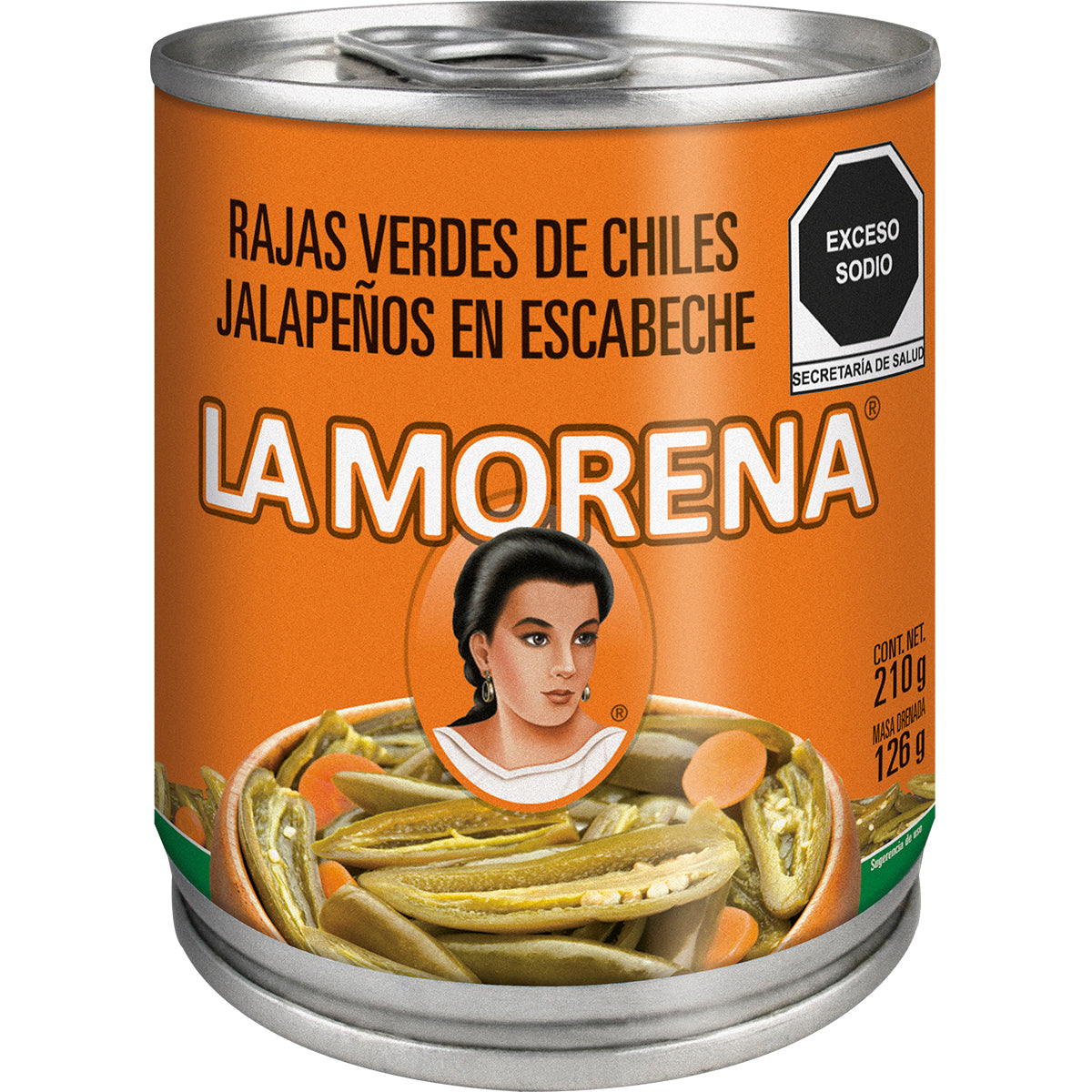 CH LA MORENA RAJA VERDE ESCABE48/210GR