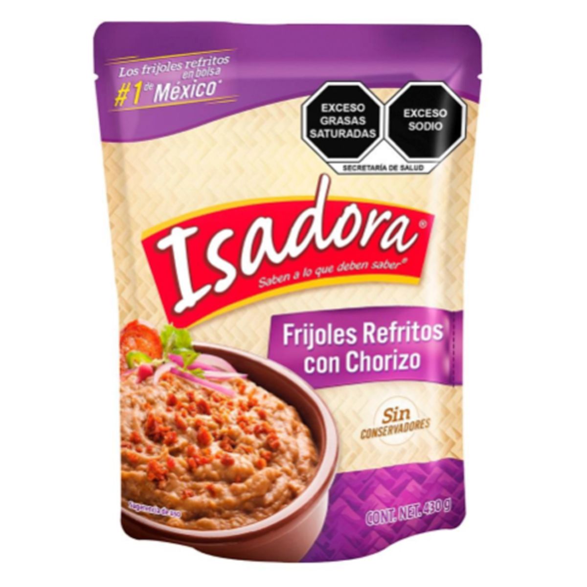 VEG FRI ISADORA REF CHORIZ POUCH12/430GR