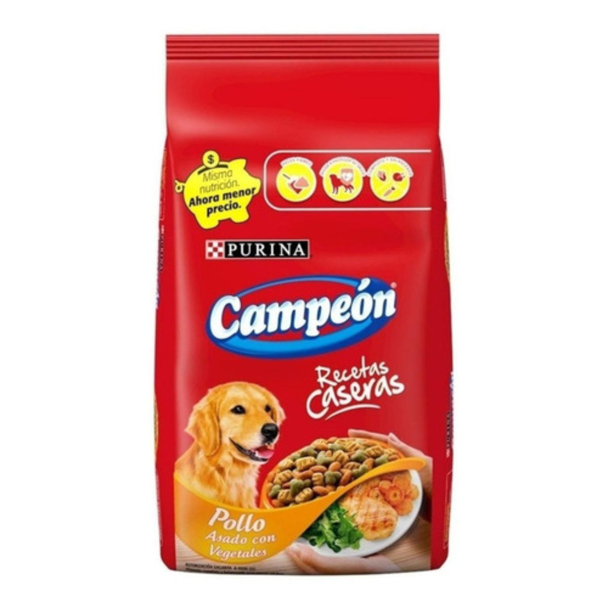 MASC CAMPEON RECETA CASERA ADULT 24/800G