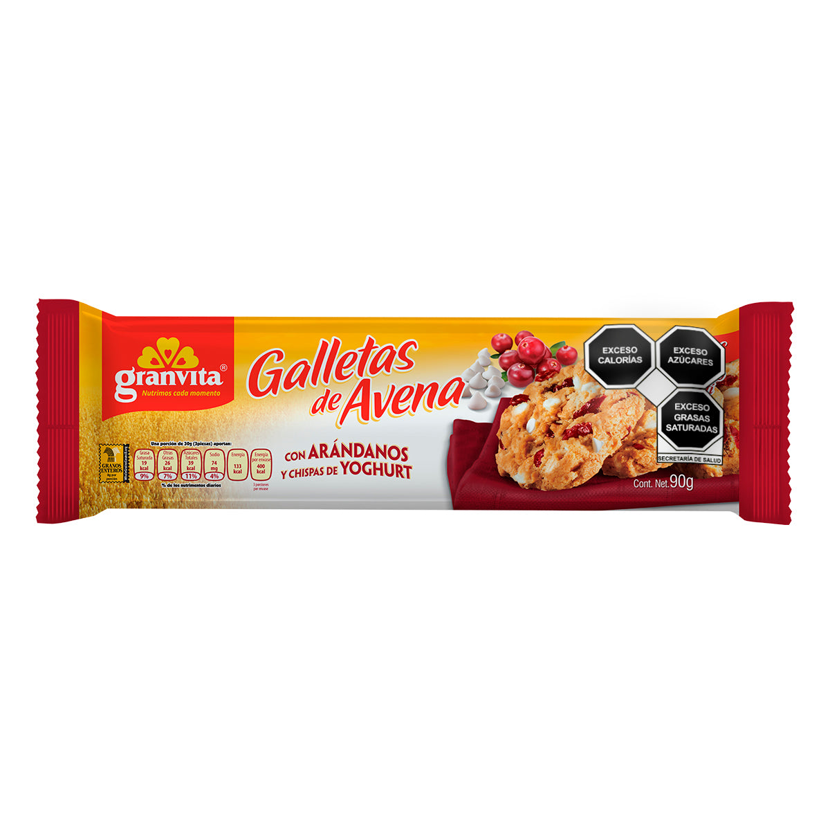 GALL GRANVITA ARANDANOS/YOGURTH24/90GR