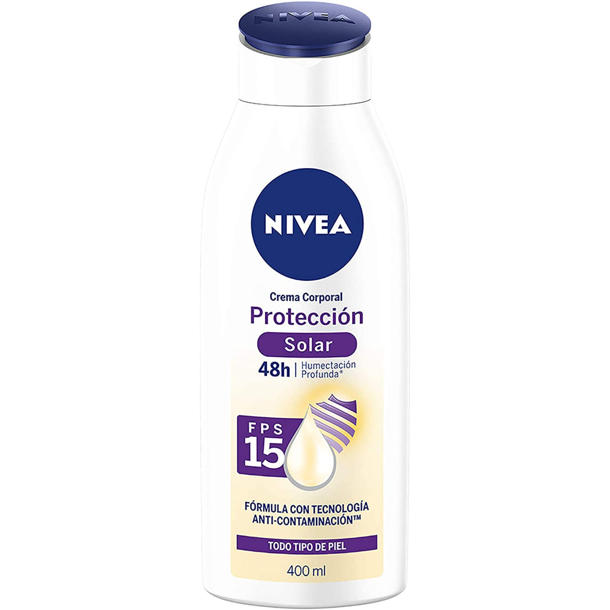 PF CR NIVEA BODY PROT/SOLAR FPS 15/400ML