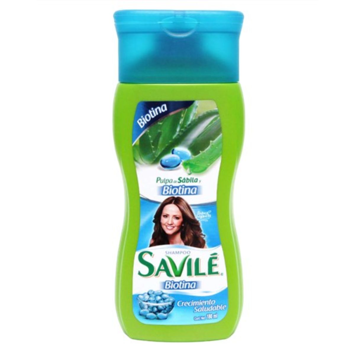 SH SAVILE BIOTINA CREC/SALUDABLE12/180ML