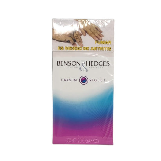 CIG BENSON&HEDGES CRYSTAL VIOL20S 10PZ