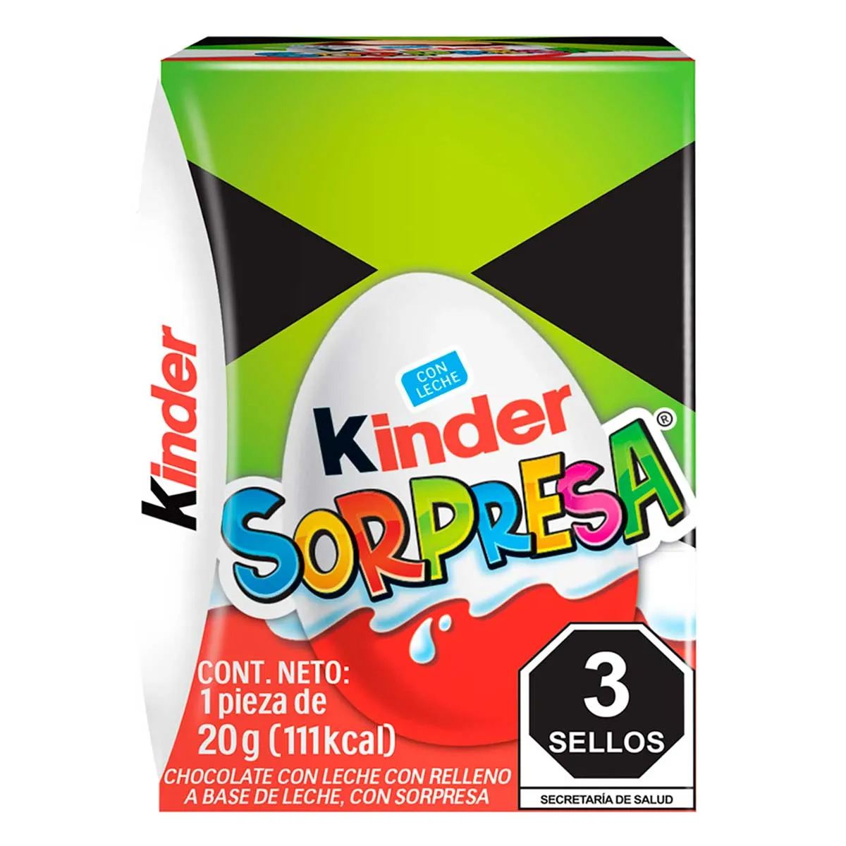 DL CHOC KINDER SORPRESA NIÑOS 12/8PZ