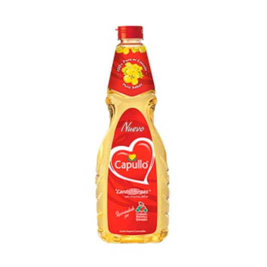 AC CAPULLO 100% CANOLA12/840ML