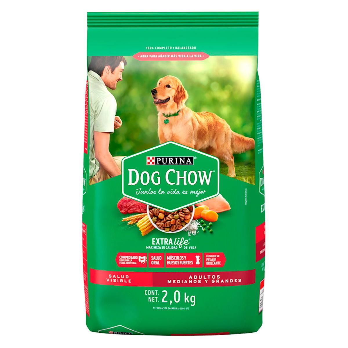 MASC DOG CHOW ADULTO12/2KG