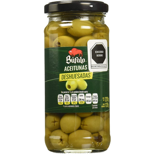 VEG ACEITUNAS BUFALO DESHUES24/220GR