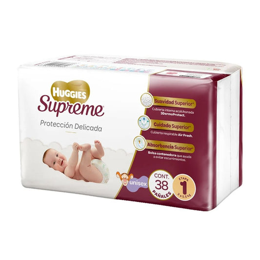 PÑ HUGGIES SUPREME P&N E1 UNISEX6/40PZ