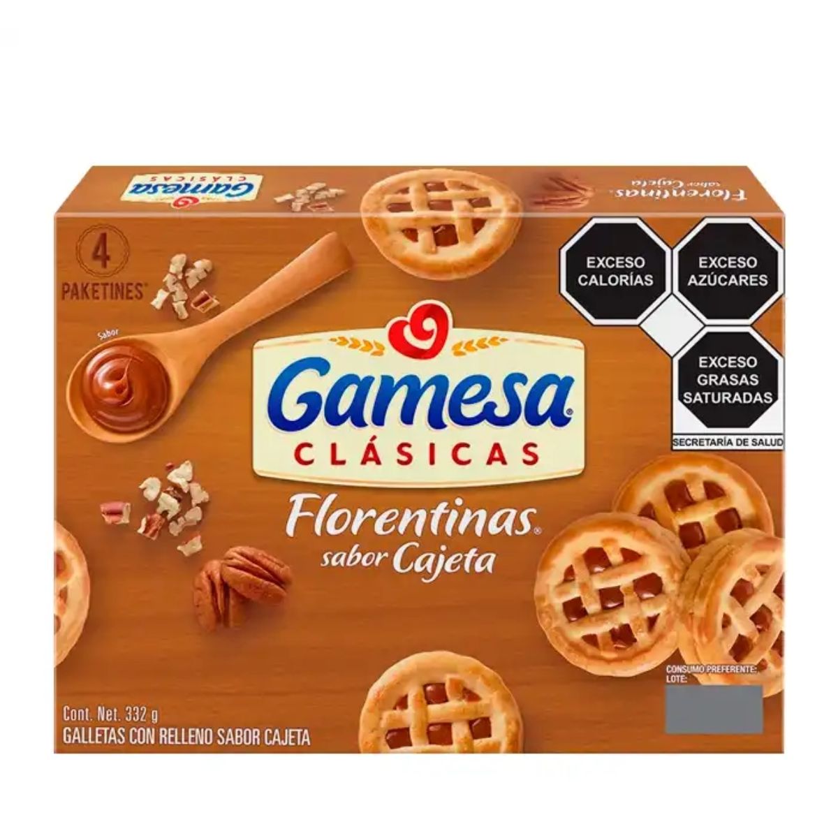 GALL GAMESA FLORENTINAS CAJETA 332GR