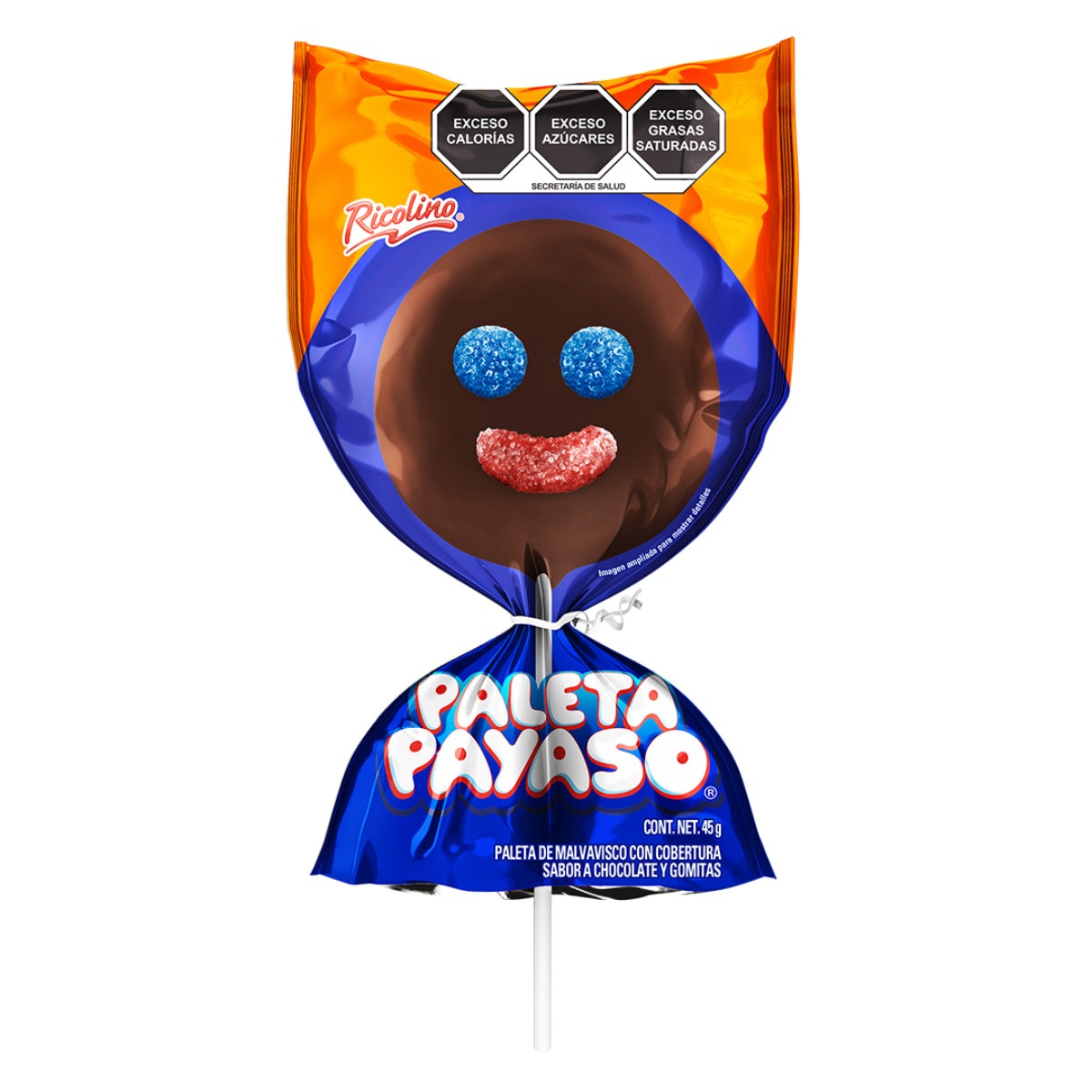 DL PAL CHOC RICOLINO PAYASO 10PZ