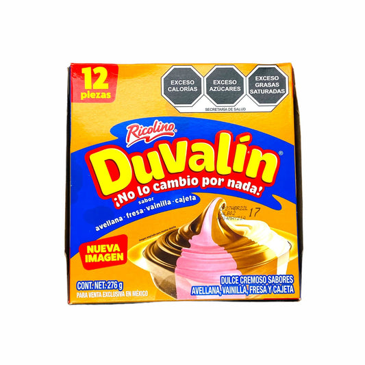 DL RICOLINO DUVALIN 4 SABORES 12PZ