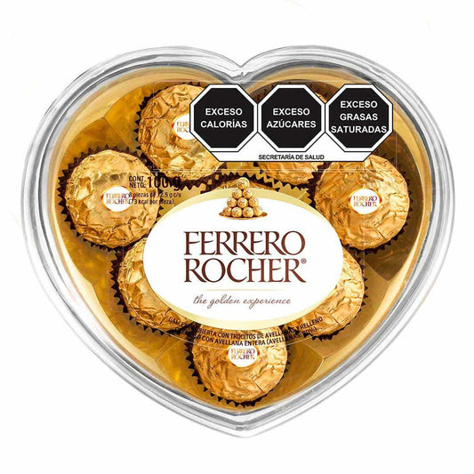 DL CHOC FERRERO ROCHER CORAZO T8 100GR