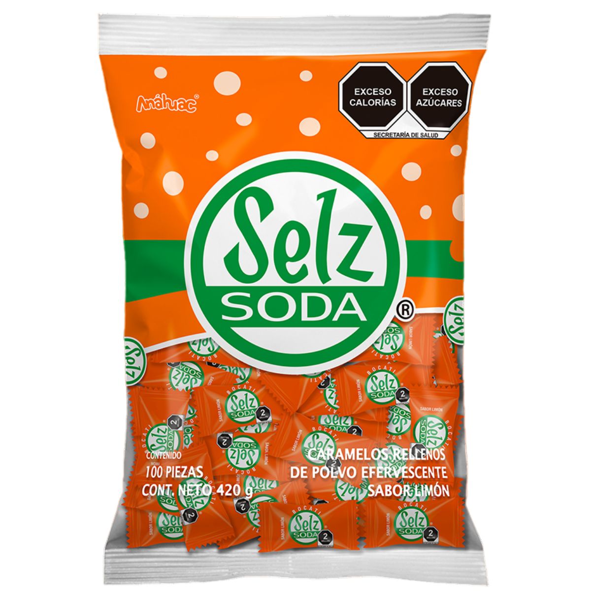 DL SELZ SODA BOLSA20/100PZ