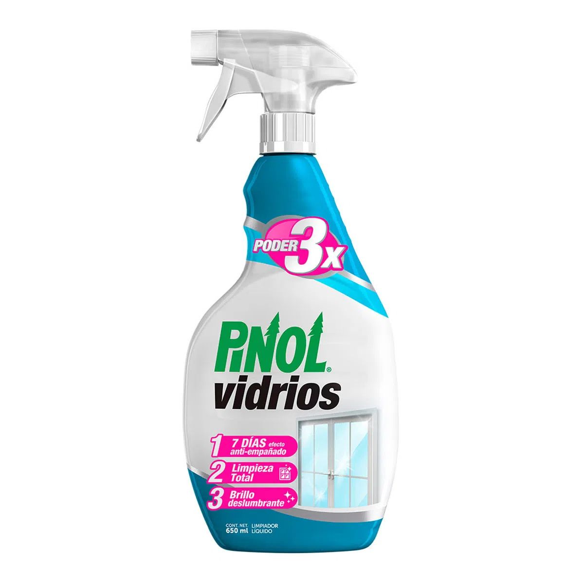 LPV PINOL VIDRIOS Y SUPERFICIES 12/650ML