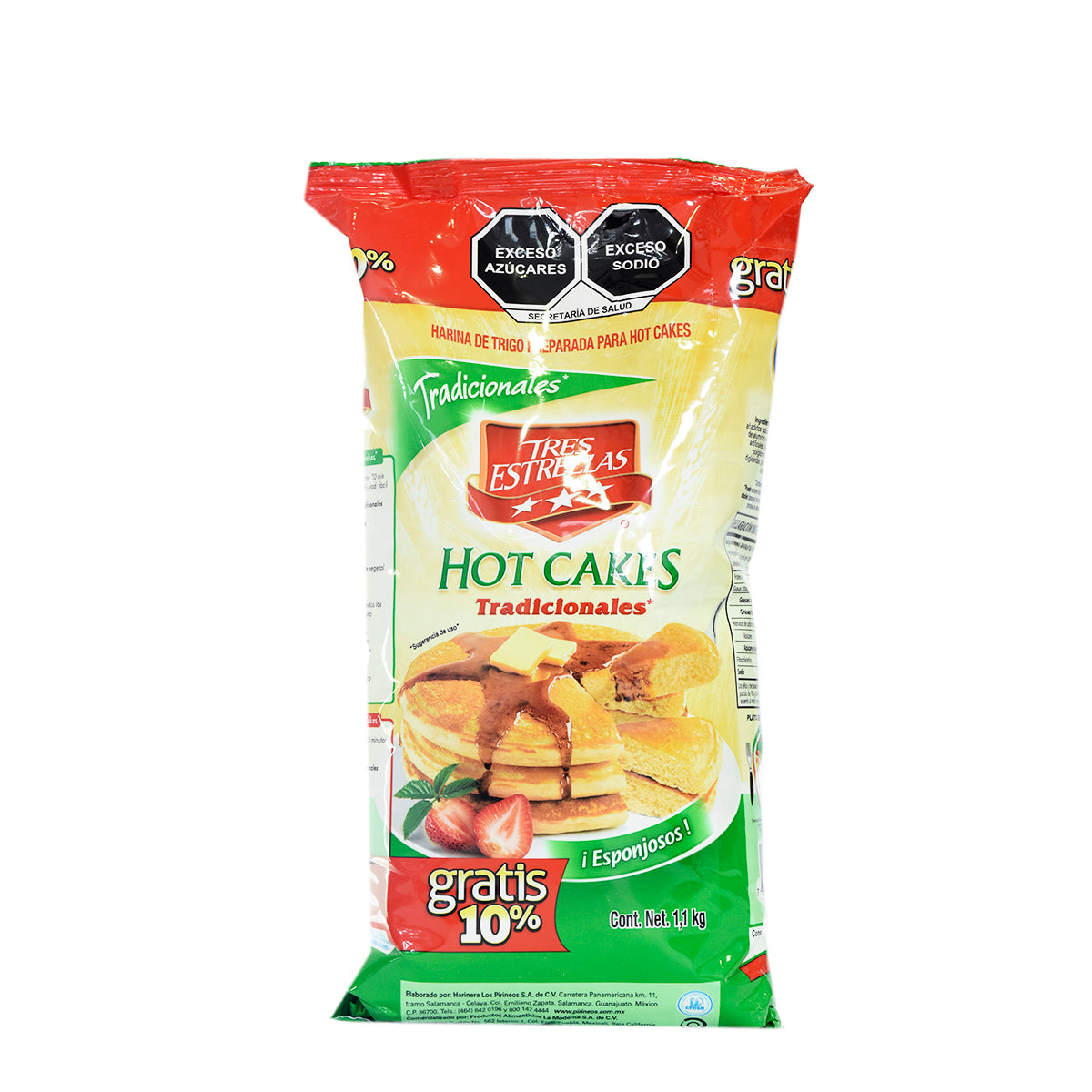 HAR HOT CAKES TRES ESTRELLA+10% 10/1.1KG