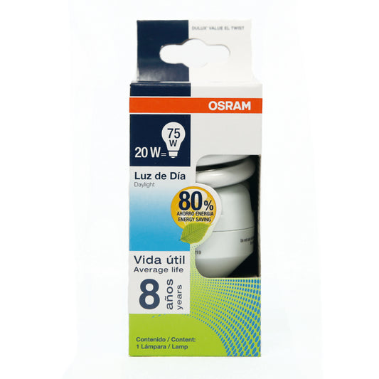 FC OSRAM DULUX VALUE TWIST 20W/865 12/PZ