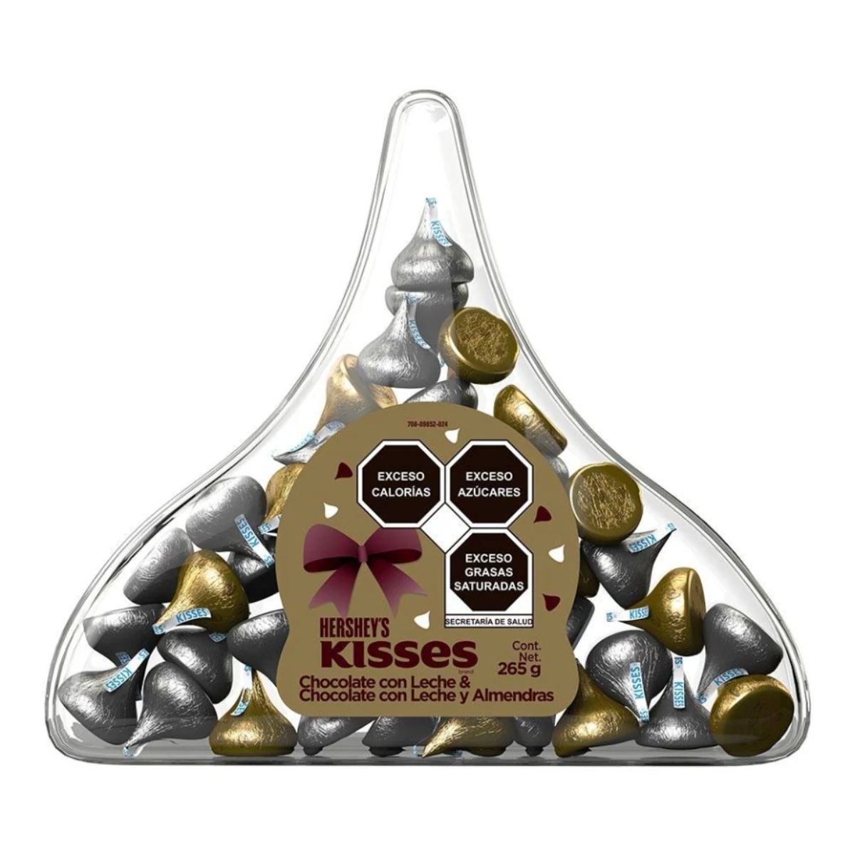 DL CHOC KISSES LECHE/ALMENDRA265GR