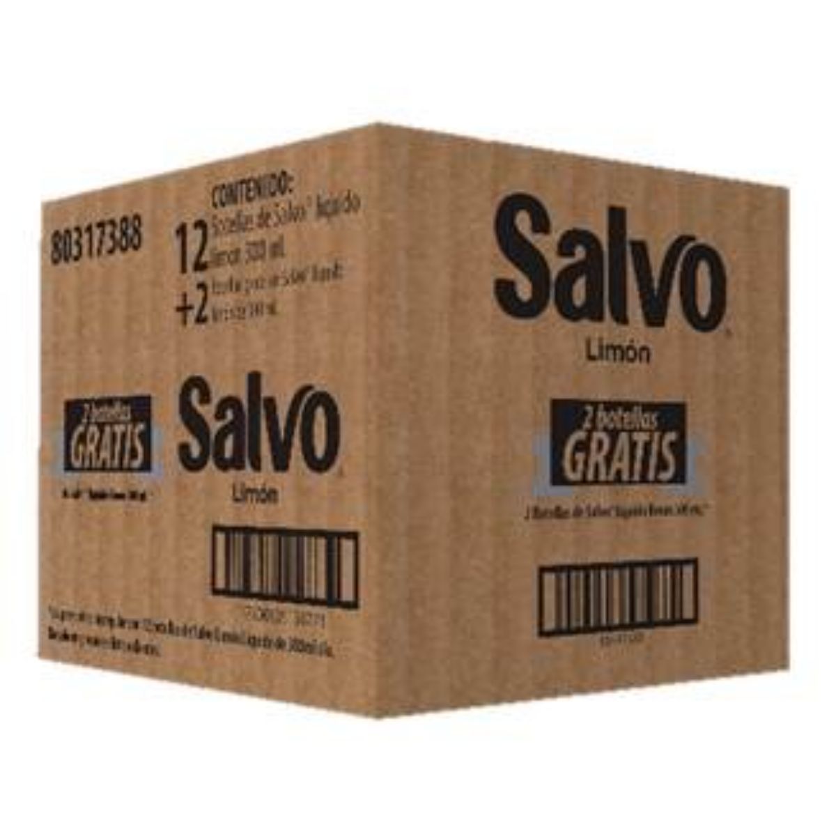 LT LIQ SALVO LIMON 2 GRATIS 12/300ML