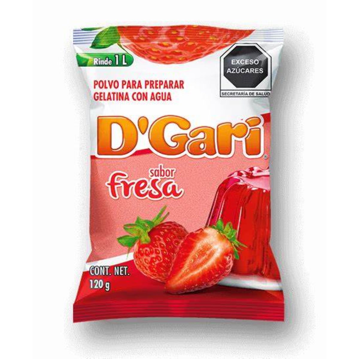 GEL DGARI AGUA FRESA + 3GEL 50/120GR