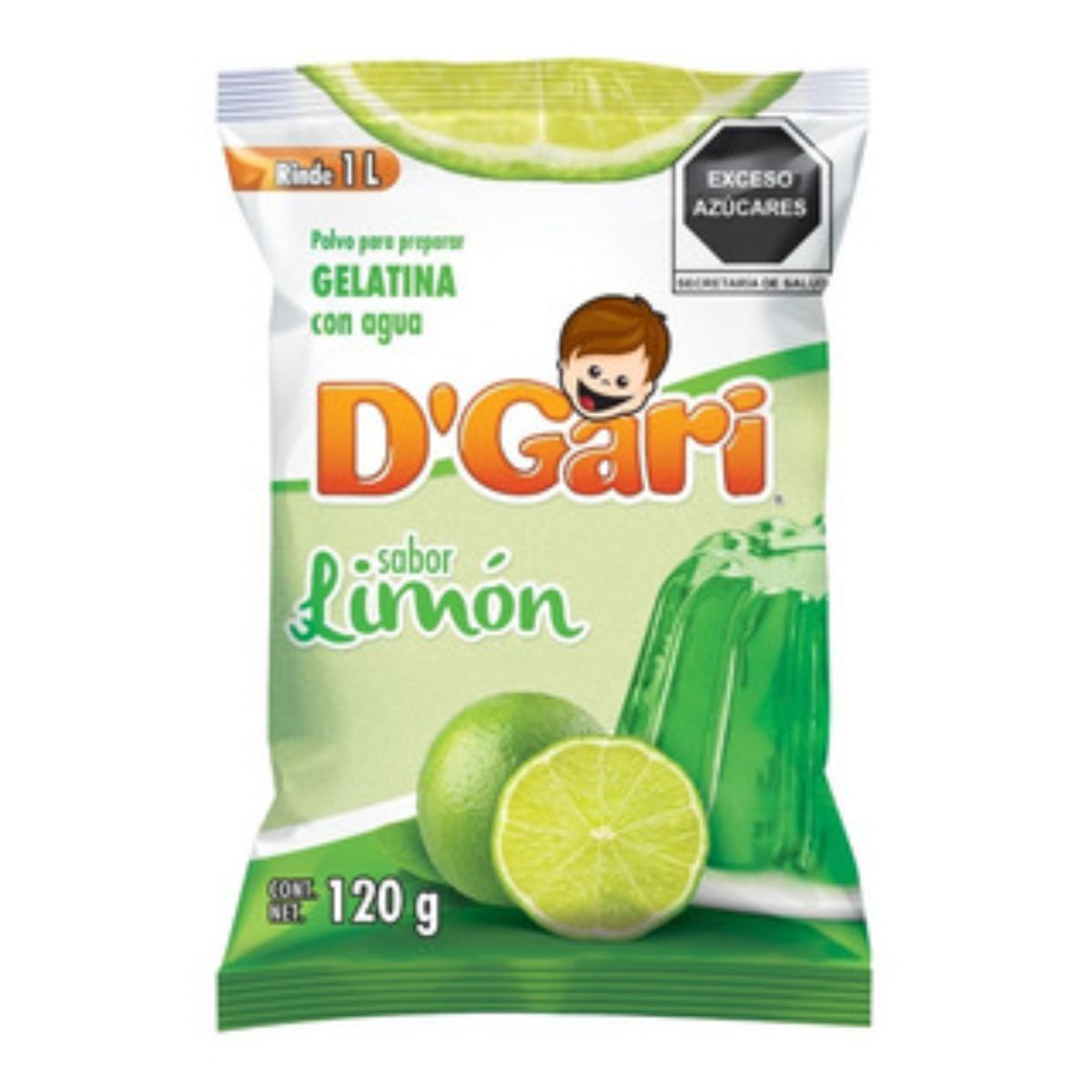 GEL DGARI AGUA LIMON +3 GEL 50/120GR