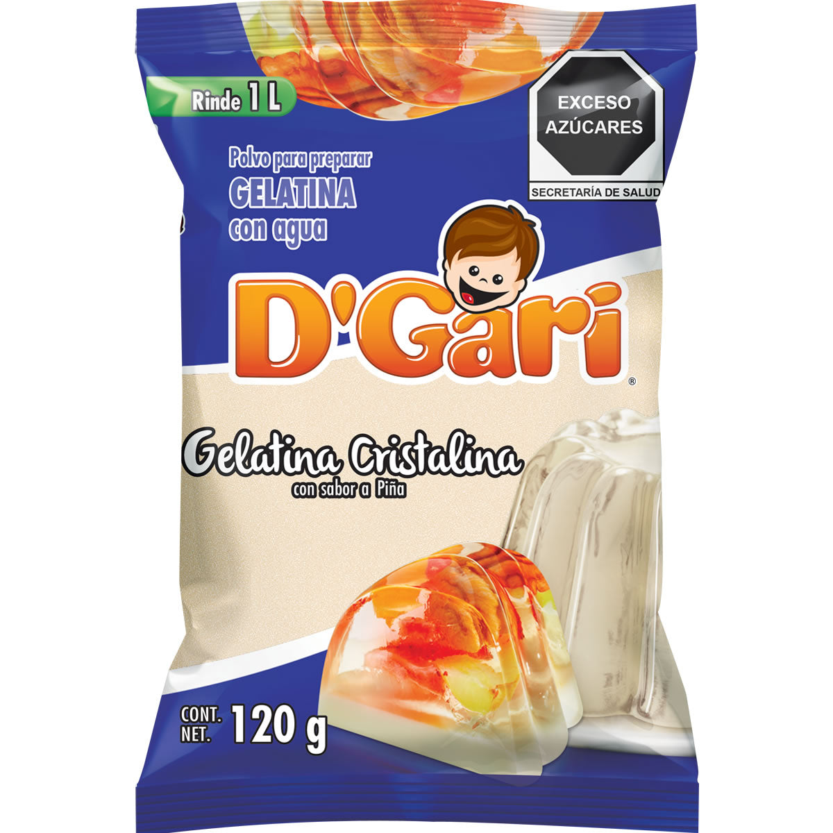 GEL DGARI AGUA CRISTALINA 50/120GR