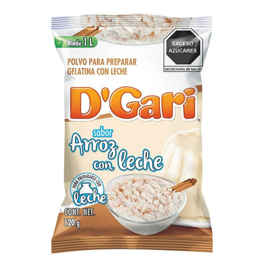 GEL DGARI ARROZ EN LECHE50/120GR